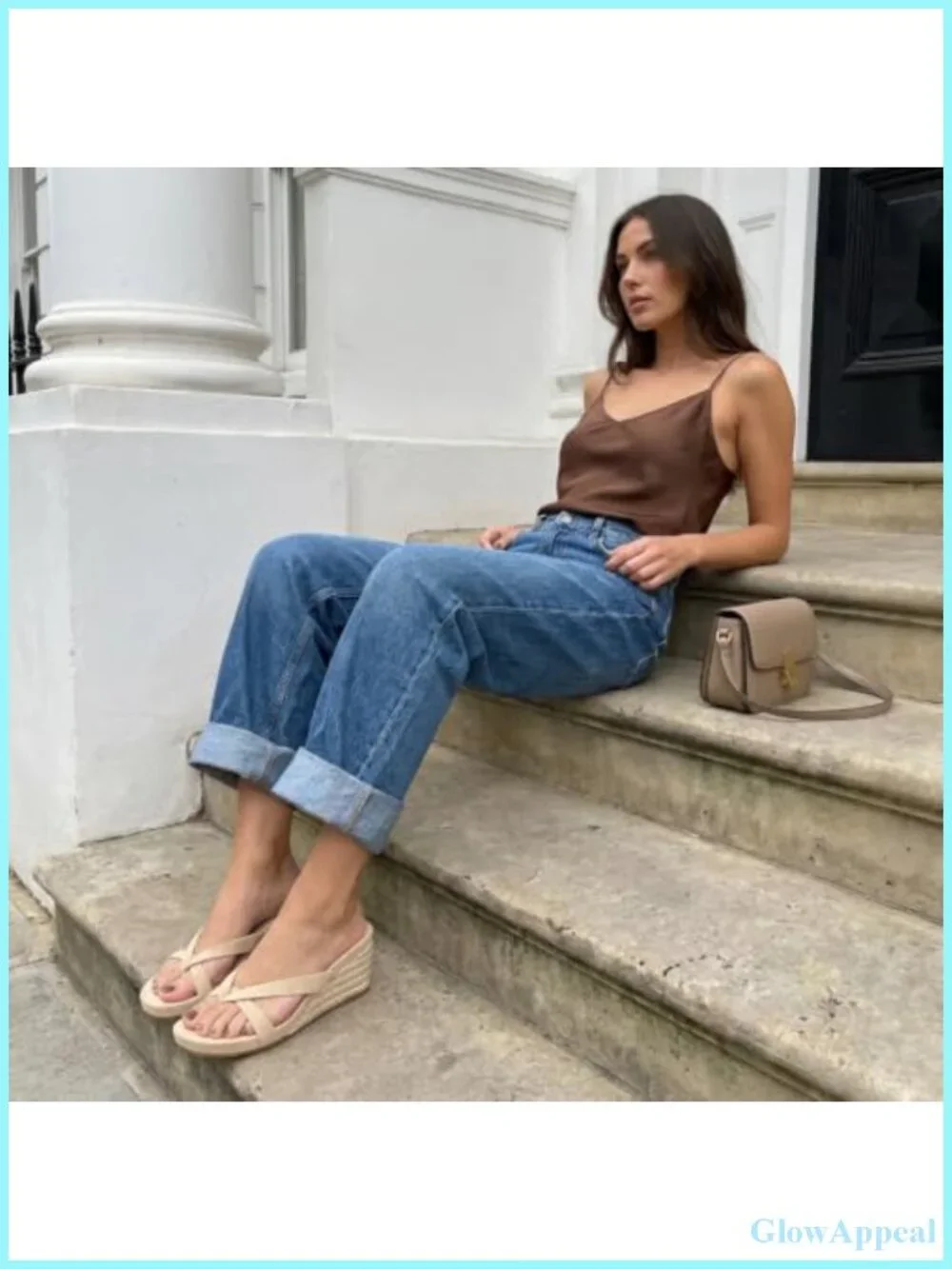 Espadrille Wedge Sandals Faux Suede Thong Platform Flip Flops
